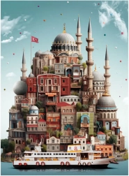 Puzzle ANATOLIAN Tophane 1000 stukjes