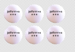 Tafeltennisballen 40 mm JollyStar, 6 stuks