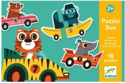 Puzzle Duo Voitures de Course