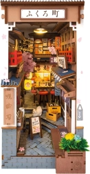 3D-Puzzle Buchstütze Sakura-Straße mit Wein