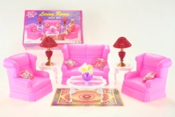 Glorie living room set for dolls