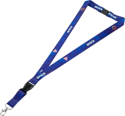 Sleutelhanger met karabiner met ruimtethema