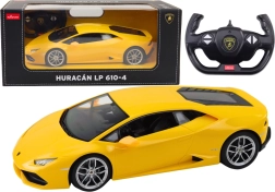 Rastar RC auto 1:14 Lamborghini Huracan geel