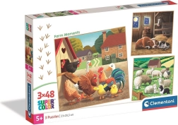 Puzzel Momenten op de Boerderij 3x48 stukjes
