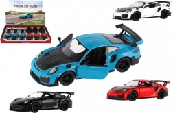 Modelauto Porsche 911 GT2 RS metalen/plastic 13 cm met terugtrekmechanisme