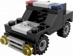 BLOXO politieauto compatibele bouwset 31 stuks