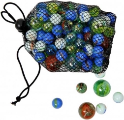 Glass Marbles in a Net MAC TOYS