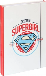 A4 Folder for School Notebooks SUPERGIRL