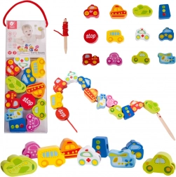 Classic World rijgkralen vervoer, 13 st.