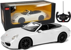 RC auto Porsche 911 Carrera S Rastar 1:12 – Wit
