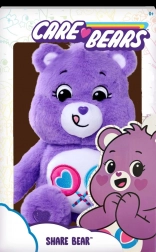 Pluchen knuffelbeer CARE BEARS Share Bear 35 cm