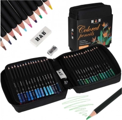 Kleurpotloden in etui 120 stuks