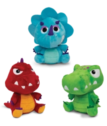 Barstend dinosaurus-ei met geluid