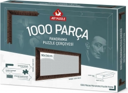 Cadre pour puzzle 96x34 cm marron