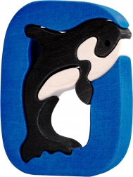 Fauna alfabet – letter O met orka