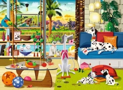 Ravensburger Palm Springs Pets 500 pieces