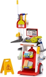 Chariot de ménage avec aspirateur CHIPOLINO pour enfants