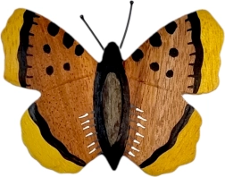 Houten magneet vlinder groot 2Kids Toys