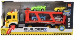 Batterij-aangedreven autotransporter vrachtwagen 1:16