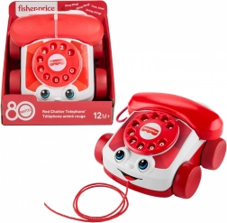 Fisher-Price Chatter-telefoon – jubileumeditie ter ere van 80 jaar MATTEL, rood