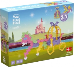 Blocs de Construction PlusPlus Mini Pastel 3en1 220 pcs