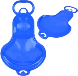 Kunststof kindersleetje voor sneeuw met handgreep