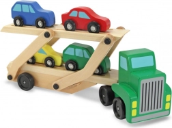 Houten transportwagens