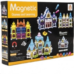 Jeu de construction magnétique maison 75 pcs
