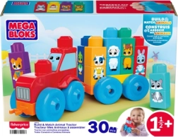 Mega Bloks Tractor with Animals