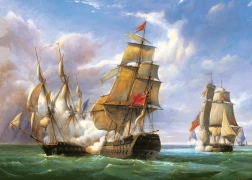 Puzzle 3000 pieces – naval battle