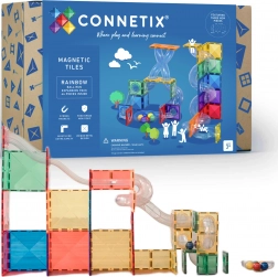 Connetix Ball Run uitbreidingsset – magnetische bouwset, 66 stuks