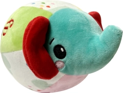 Stoffen olifantje met belletje van Fisher-Price
