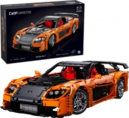 Bouwset CaDA RC sportauto MAZDA RX-7 56 cm, 3305 onderdelen