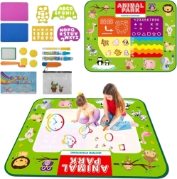 Woopie water drawing mat 2-in-1 XXL double-sided – animals