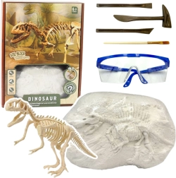 Kit paléontologique – fouilles d’un modèle de squelette de dinosaure avec outils