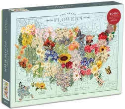 Puzzel bloemen USA 1000 stukjes