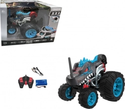 RC Stunt Car Black with Five Wheels