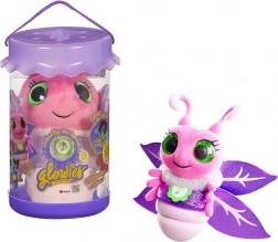 Roze slaapknuffel GLOWIES met licht en geluiden