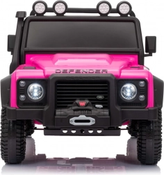 Elektrische kinderauto LAND ROVER Defender 110 SVX Concept – Roze