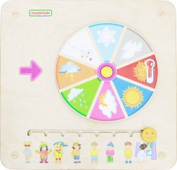 Masterkidz Weer-educatiebord