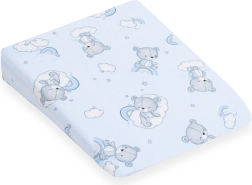 Cover for children's wedge pillow NEW BABY Basic 30×37 cm, blue teddy