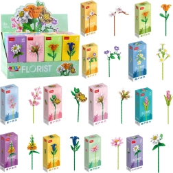 Flower Building Kit – Decorative Model 56–245 Pieces
