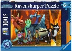 RAVENSBURGER kinderpuzzel HOW TO TRAIN YOUR DRAGON: THE NINE REALMS xxl 100 stukjes