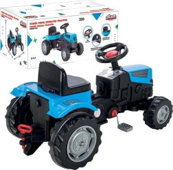 Tracteur à pédales Pilsan bleu pour enfants