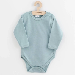 New Baby Classic II full-snap baby bodysuit, dark mint, size 50