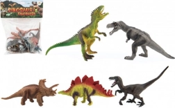 Lot de dinosaures en plastique 15–18 cm, 5 pièces