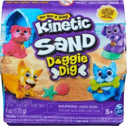 Kinetic Sand Mini set Chiot – sable créatif avec surprise