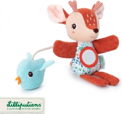 Lilliputiens actieve handpop hertje Stella 6 m+