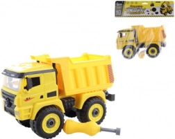 Camion-benne à visser avec tournevis en plastique