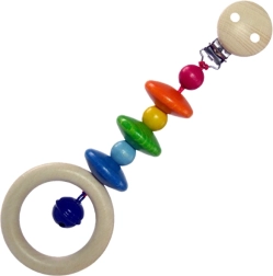 Hess Clip voor kinderwagen gekleurd